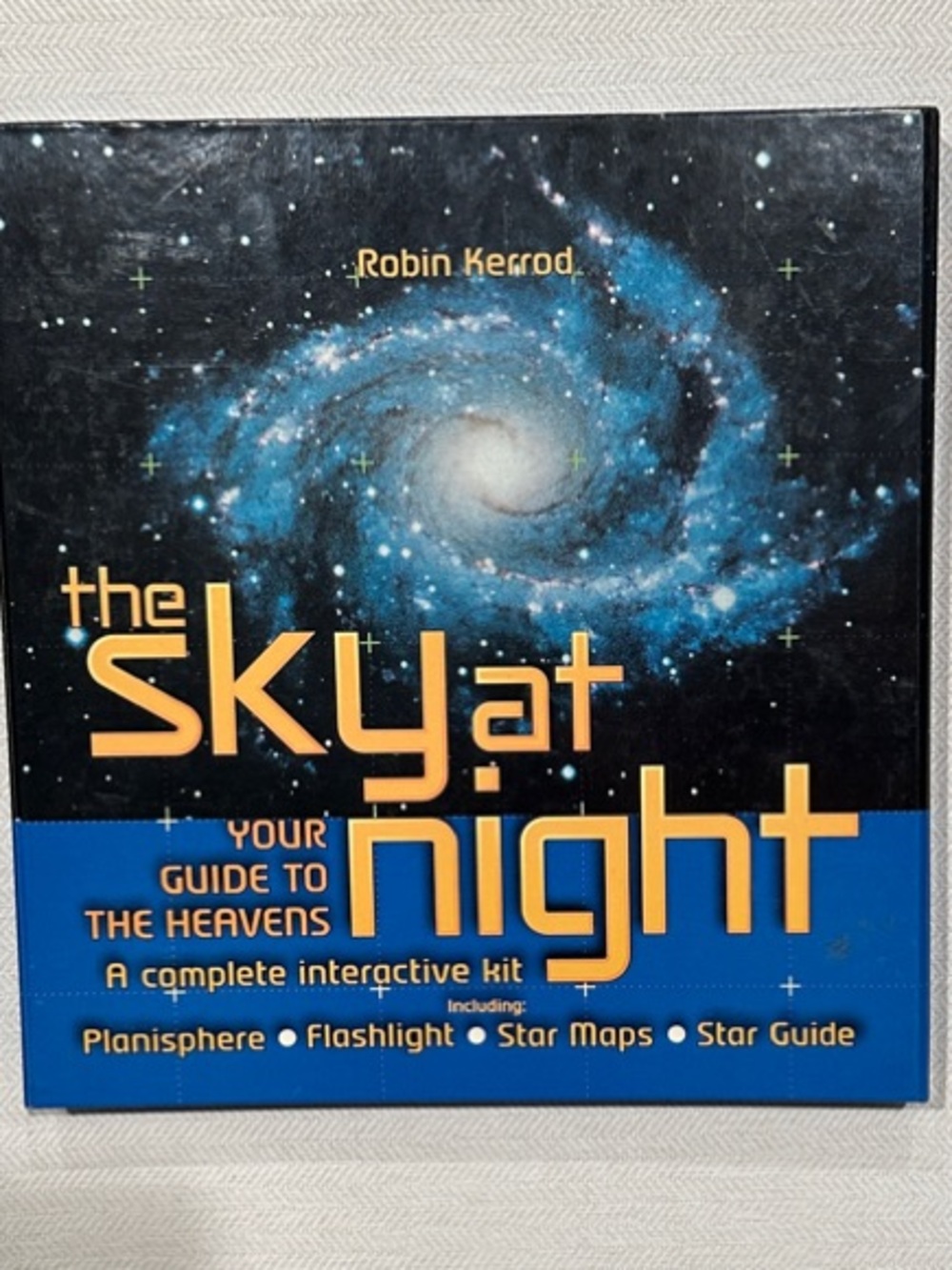 The Sky at Night Guide Book - Flashlight and Star Maps included! New!